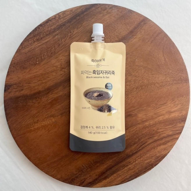 [죽이야기] 짜먹는죽 짜죽 맛보기 (3종 골라담기), 140g, 1개