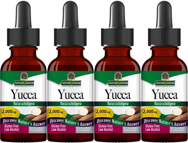 네이처스앤서 고흡수 유카 2000mg 액상 액체, 4팩, 30ml - 쿠팡