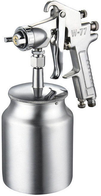 伊田 W77 氣動噴漆槍, 1個, 經典款W77下壺/2.0口徑+10米氣管