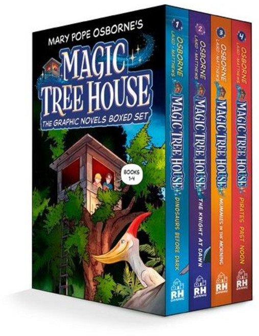 영문 영어 유아 도서 Magic Tree House: Graphic Novel Starter 페이퍼백 4종 박스 세트 Paperback Boxed Set 미국판 1849370