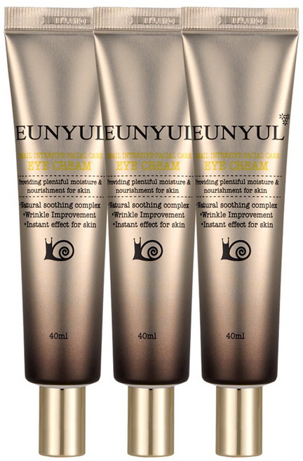 은율 달팽이 인텐시브 페이셜 케어 아이크림, 40ml, 3개