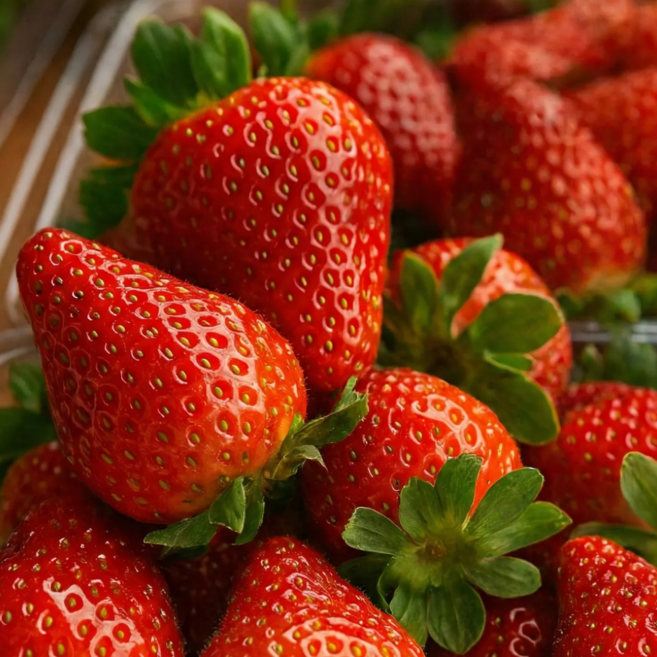 [산지직송] 아이들간식 고당도 논산 설향딸기, 1세트, 700g (한입, 40-42과)