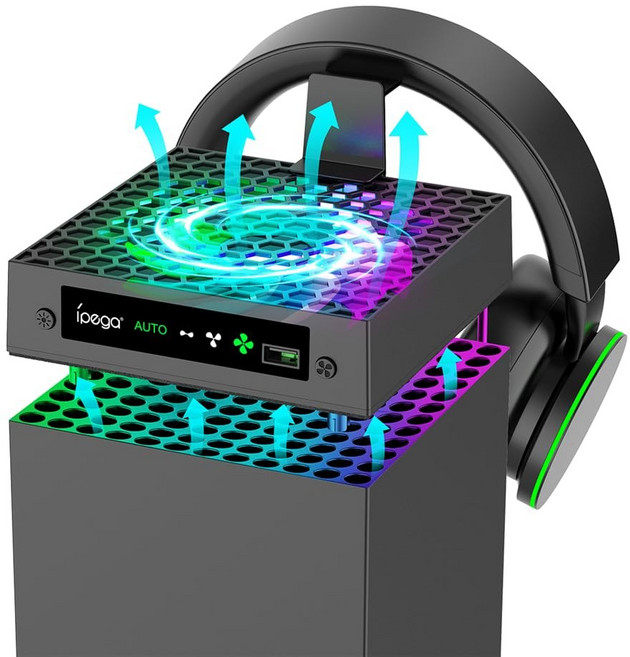XBOX 시리즈 X 상단 오토 쿨러, 1개, 단품
