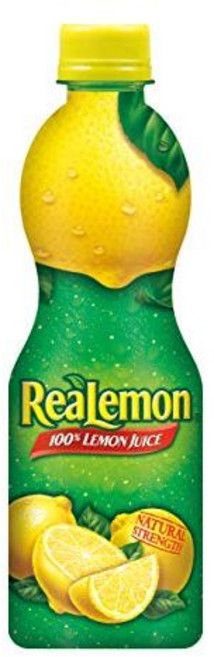 리얼레몬 100% 레몬 주스 8 액량 온스 병 ReaLemon 100% Lemon Juice 8 Fl Oz Bottle, 1개, 946ml