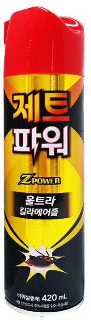 제트파워 울트라 킬라에어졸 420ml 24개