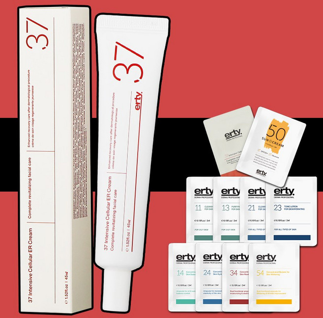 리뉴얼)에르띠 37 이알 재생크림 45ml + 에르띠 체험분 최다증정, 1개