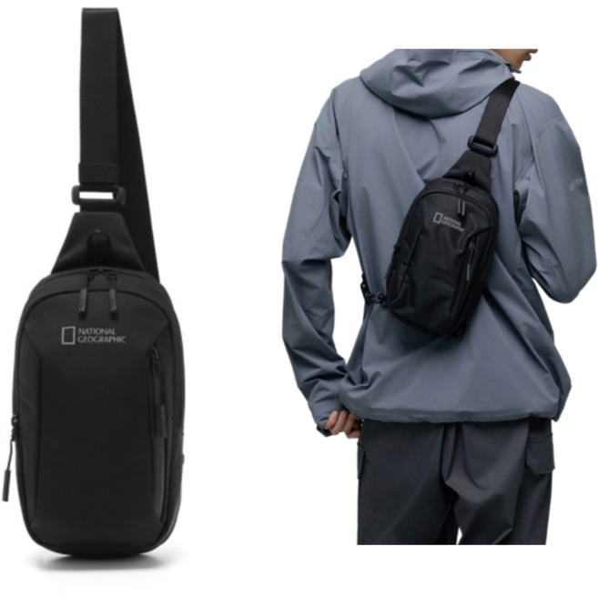 내셔널지오그래픽 슬링백 크로스백 커뮤터 데일리백 남녀공용 여행용 가방