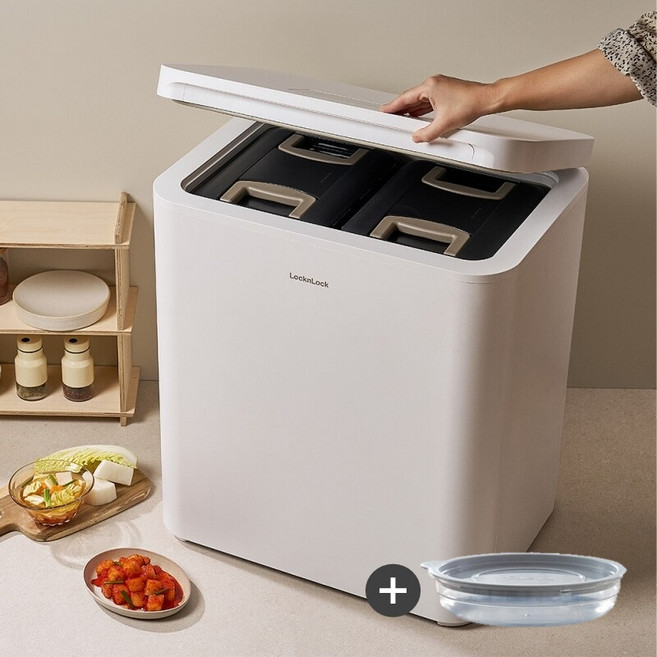 락앤락 김치통 발효숙성 김치냉장고 [+전자렌지용기 세트], 1개, 50L