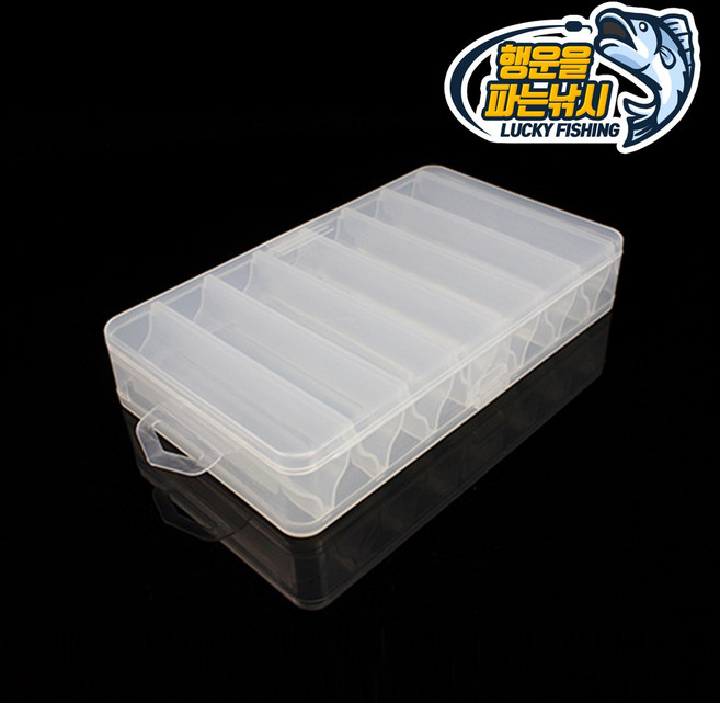 행운을파는낚시 양면 에기 케이스 소품박스 태클 미노우, 에기 양면 케이스, 1개