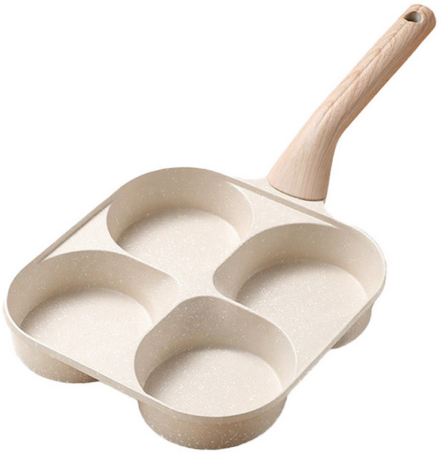 Tiger Pavilion 다기능 논스틱 에그팬 4구, 1개, 20cm