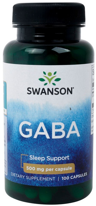 斯旺森Swanson GABA膠囊, 1罐