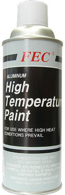 FEC 7222 알루미늄 고열페인트 320도 (회색), 420ml, 1개