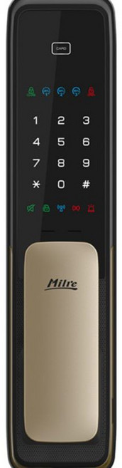 美樂 MI-7100 三合一電子鎖, 銀色