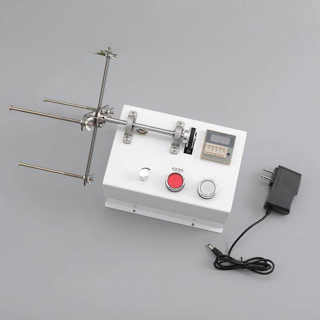 케이블 권선기 와이어 바인딩 권취기 스트리핑 장비 전선, 12V 2A 전원 공급 장치 포함 액세서리, 1개