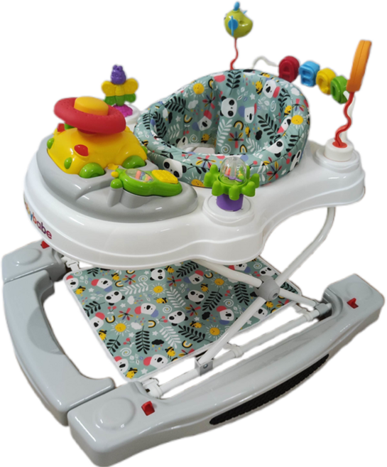 babybabe 嬰兒學步車, 汽水森林藍, 1個