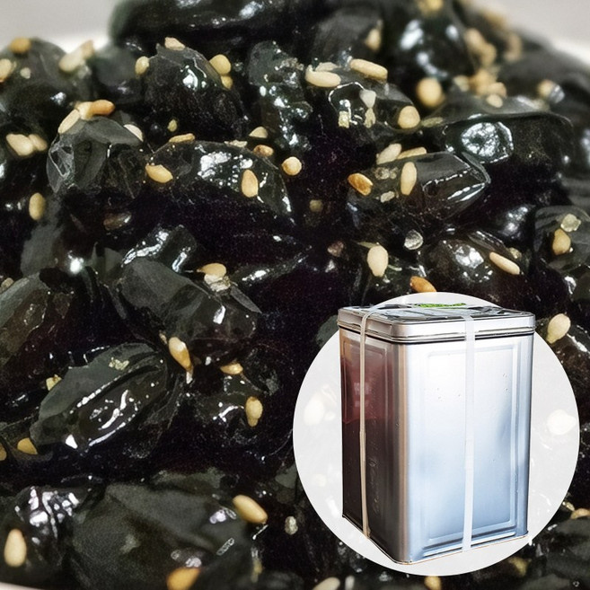 검정콩조림 4k 20kg 반찬 대용량 식자재 업소용 식당용, 1개, 4kg