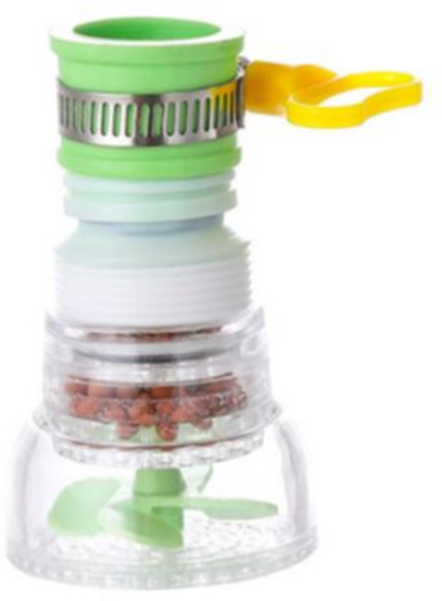 주방용품 360 ° 회전 수도꼭지 부스터 샤워 주방 싱크대 익스텐더 물 필터 탭 헤드 노즐 활성탄 정수기, 1개, 04 01 with Filter stone