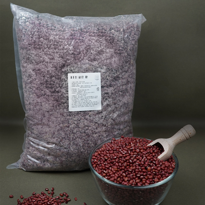 미담라이스 삶은 팥 20kg / 5kg팩 4개입 /, 1개