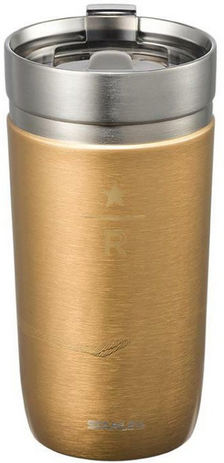 스타벅스 SS 스탠리 리저브 골드 텀블러 473ml, 1개