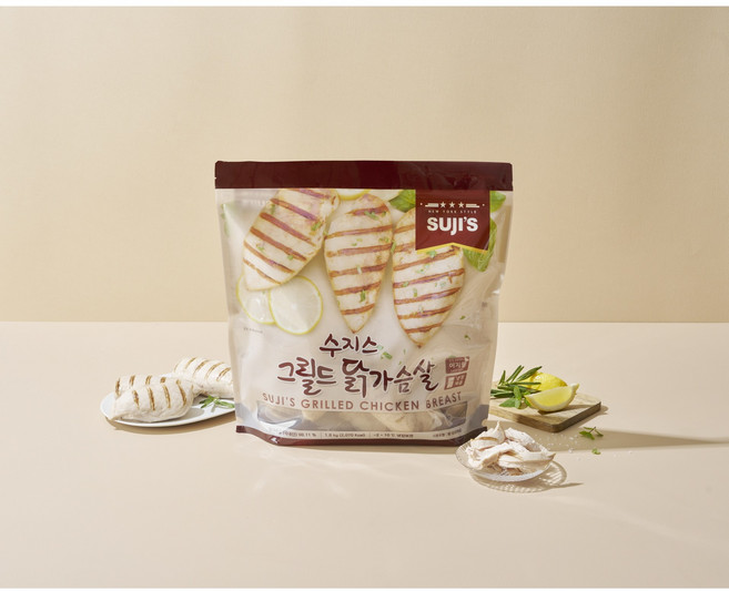 대용량 수지스 그릴드 닭가슴살 (냉장), 1.8kg, 3개