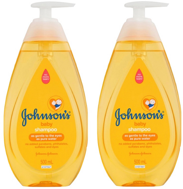 존슨앤존스 아기 샴푸 Johnsons Baby Shampoo, 2개, 500ml
