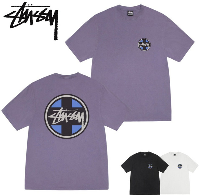 스투시 크로스 닷 반팔 공용 STUSSY 티셔츠