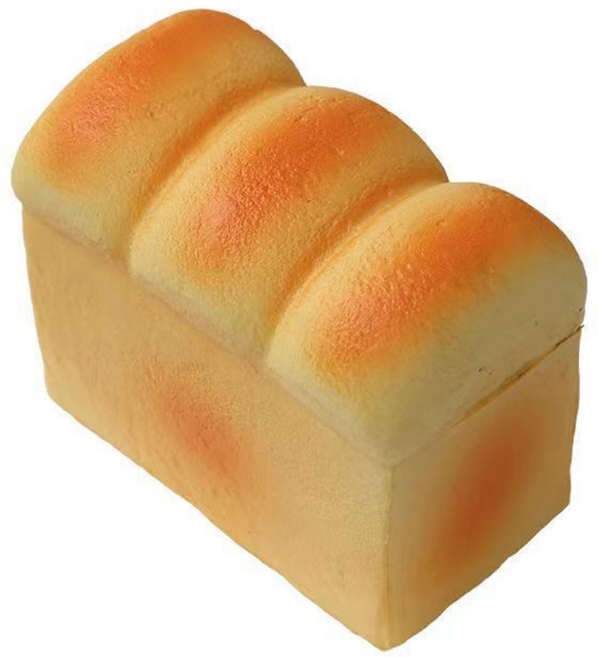 리빙릿 빵 말랑이 소금빵 스트레스 해소 스퀴시 쓸데없는 선물, 1개, 50g, 식빵