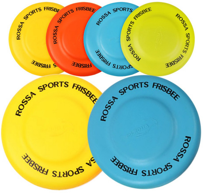 일프로 - 로싸원반 1개 ROSSA 플라잉디스크 뉴스포츠 원반던지기 폼디스크 학교체육교재 안전 소프트, 로싸(소프트)노랑