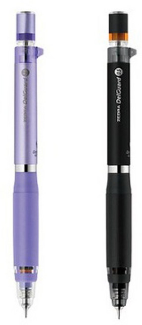 제브라 델가드 ER 샤프 VIOLET + 블랙, 0.5mm, 2세트