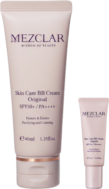 메즈클라 비비크림 오리지널+미니 비비 증정 기획세트(40ml+5ml) 케이스X, 1개, 40ml, free
