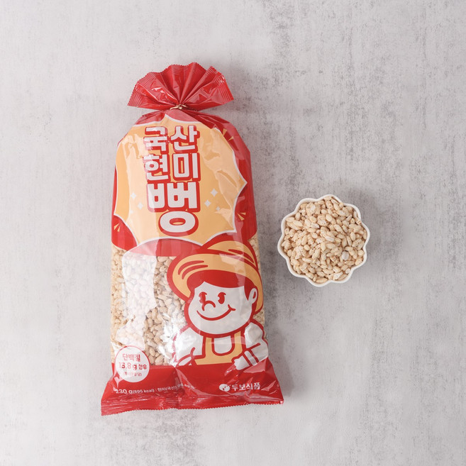 국산 현미로 만든 튀밥 230g, 1개