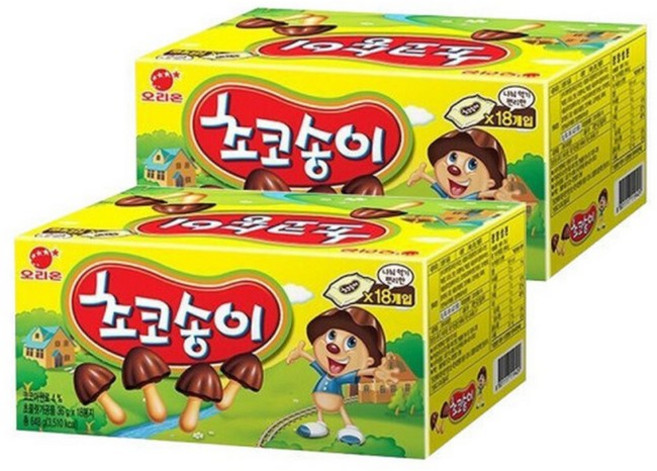 오리온 초코송이 36g X 18개입 X 2개