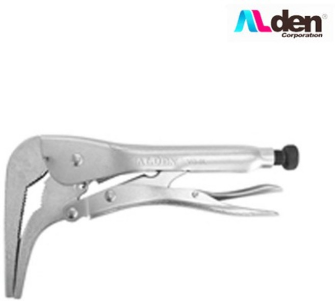 알덴 바이스그립 곡형 VG-9L 그립플라이어 바이스크립 바이스클립 바이스그립 바이스플라이어, 1개