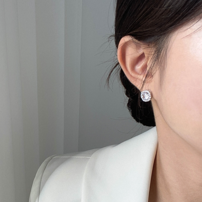 엘블랑꼬 웨딩 귀찌 기획전 셀프웨딩 귀안뚫은귀걸이 혼주귀찌 플라워 진주 큐빅 악세사리