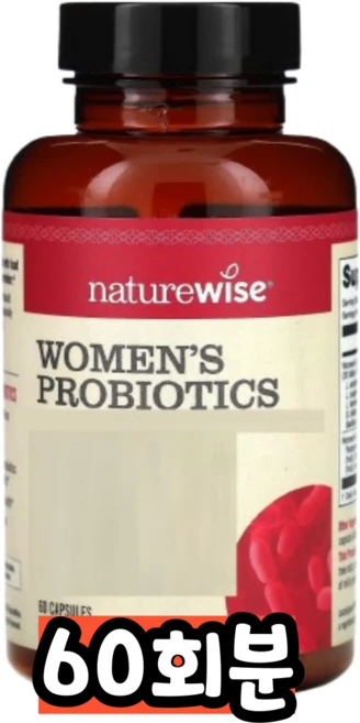 네이처와이즈 우먼스 프로바이오틱 200억 CFU, 1개 - 쿠팡