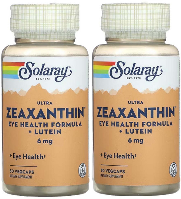 솔라레이 제아잔틴 지아잔틴 로즈마리 마리골드 추출물 30캡슐2통, 2개, 30정