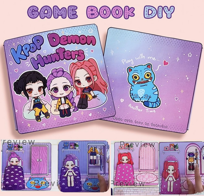 케데헌 유아 만들기 키트 어린이집 생일선물 여아 유치원, 1개, DIY 만들기 세트