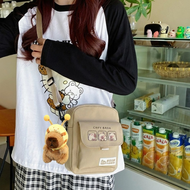 루세로 카피바라 가방 미니크로스백 키링