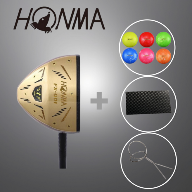 2024 신형 혼마 파크골프채 3스타 FX-001, 우타