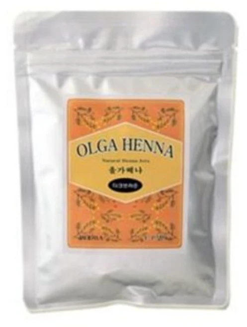 OLGA 올가 천연헤나 100g, 1개, 네추럴오렌지 - 쿠팡
