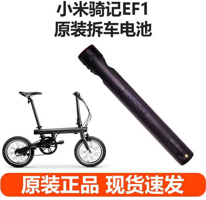 전기자전거 리튬 배터리 Qicycle Cycling EF1 F2, 1개