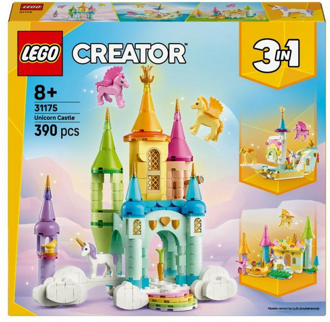 레고 크리에이터 31175 유니콘 성, 혼합색상, 1개