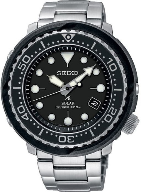 3위 - [Seiko] 세이코 프로섹스 SNE497P1 태양광 해양튜나 다이버 200m 시계 고무 V157 스틸