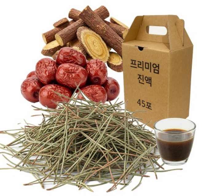 솔잎 진액 엑기스 국산 원료 100% 선물세트, 45개, 110ml