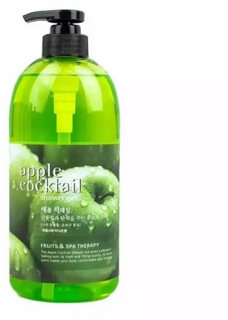 과일나라 바디프렌 샤워 젤 사과향 칵테일 732ml 산뜻/자극/없는/욕실/샤워젤/보습/청결/등드름/쿨/바디