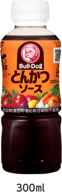 Bulldog 불독 야채 과일 돈가스 소스 300ml, 일본 불독 돈까스 돈카츠 소스 300ml 486585