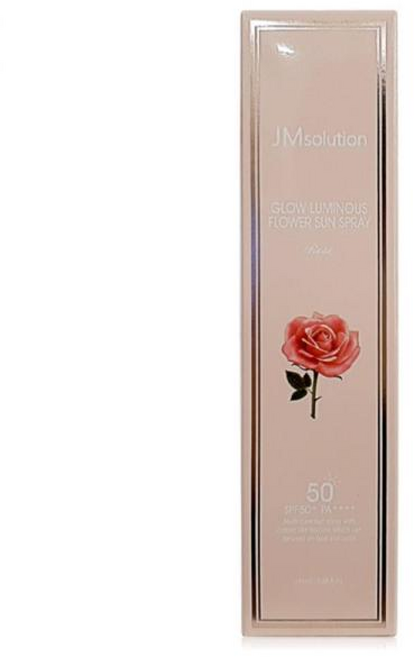 뿌리는 간편 로즈 워터 메이크업 픽서 선 스프레이 SPF50+ 자외선, 1개, 180ml