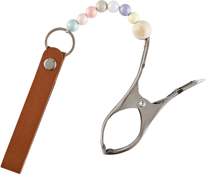 모찌아범 유모차 아기 신발걸이 유모차집게, 1개, 안개 진주펄 볼(랜덤)