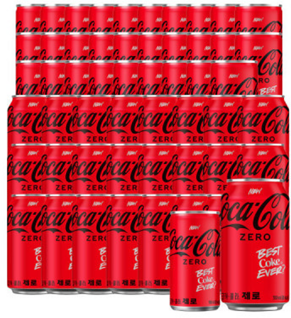 코카콜라 제로 190ml x 30캔+코카콜라제로 350ml x 24캔