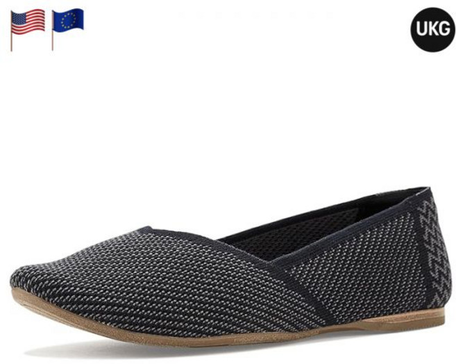 탐스 젬마 블랙 1 여성 플랫 슈즈